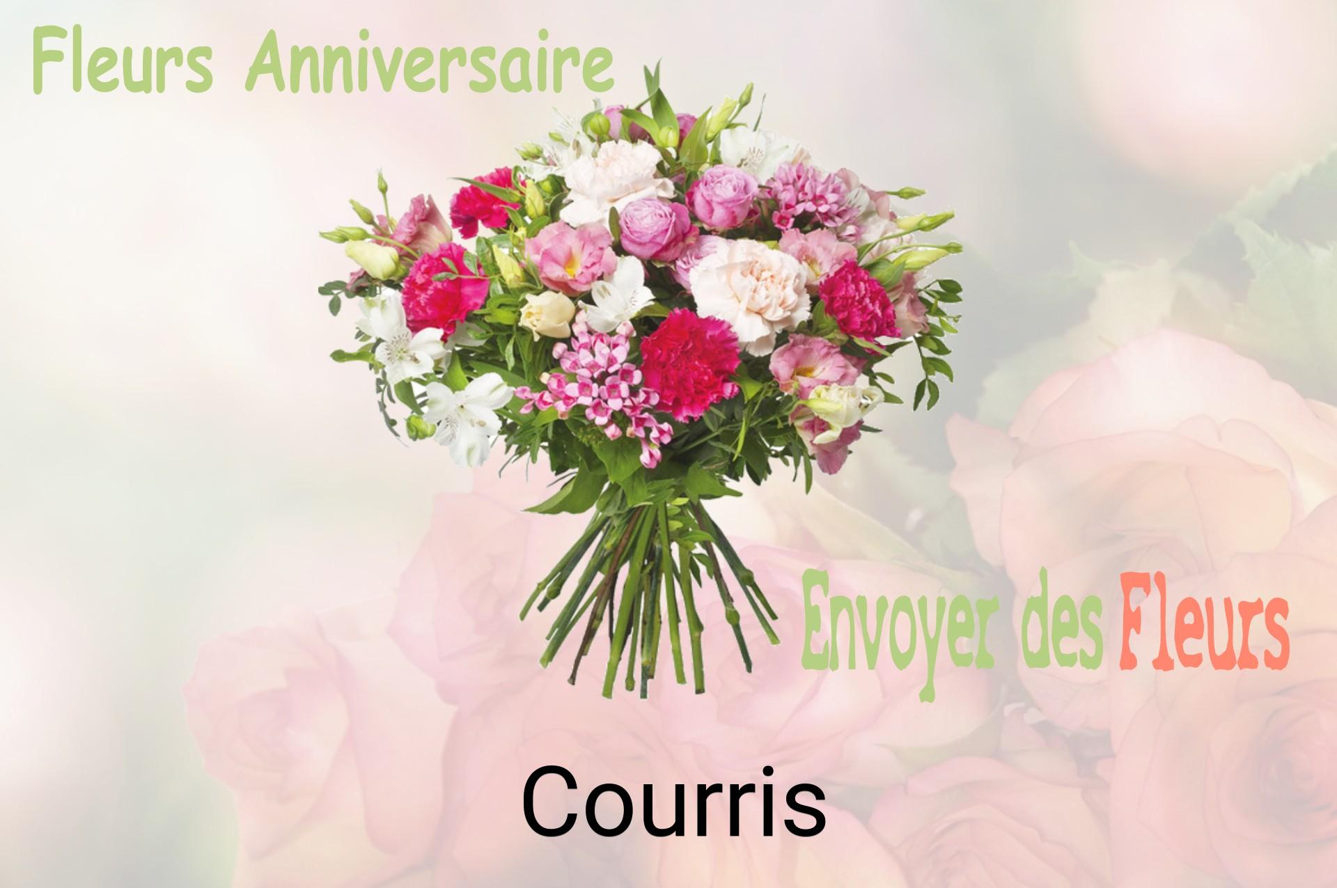 Bouquet de fleurs d’anniversaire livré à Courris